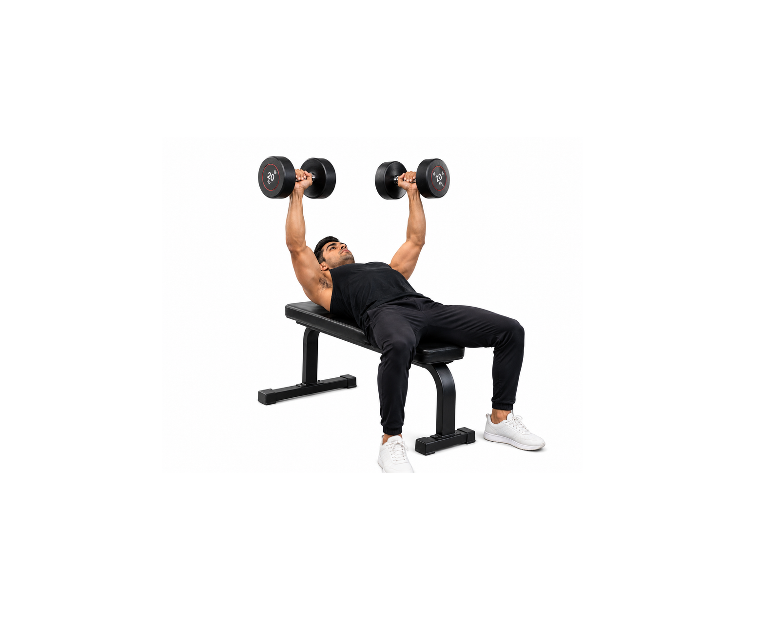 Flat Dumbell Press