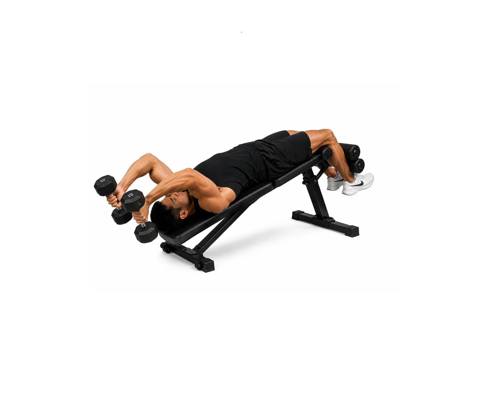 Decline Skull Crusher Dumbell