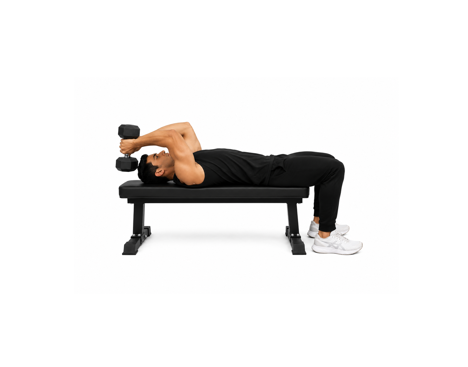 Flat Skull Crusher Dumbell